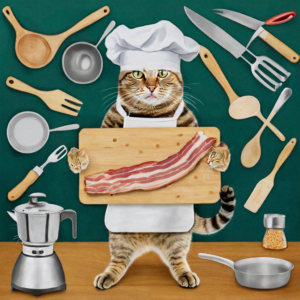 can cats eat bacon?