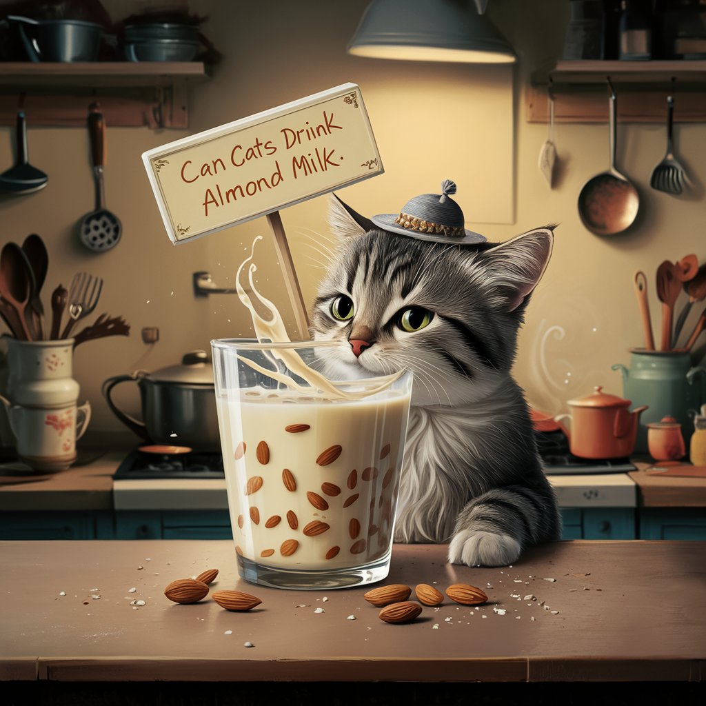 Can Cats Drink Almond Milk?