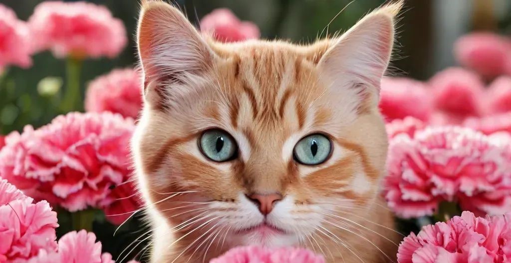 Are Carnations Toxic to Cats?