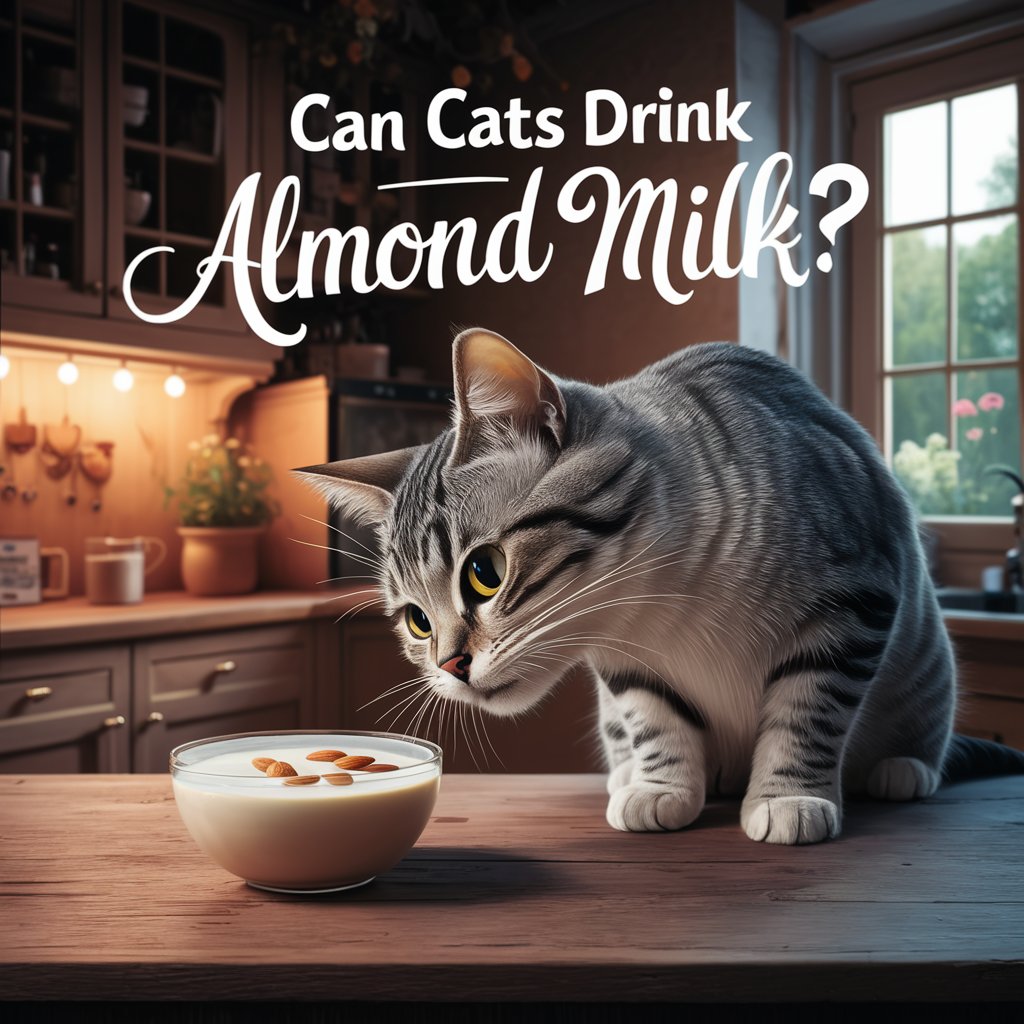 Can Cats Drink Almond Milk?