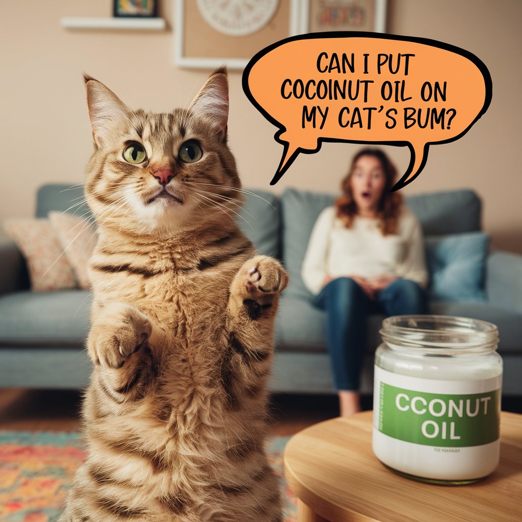 Can I Put Coconut Oil on My Cats Bum?