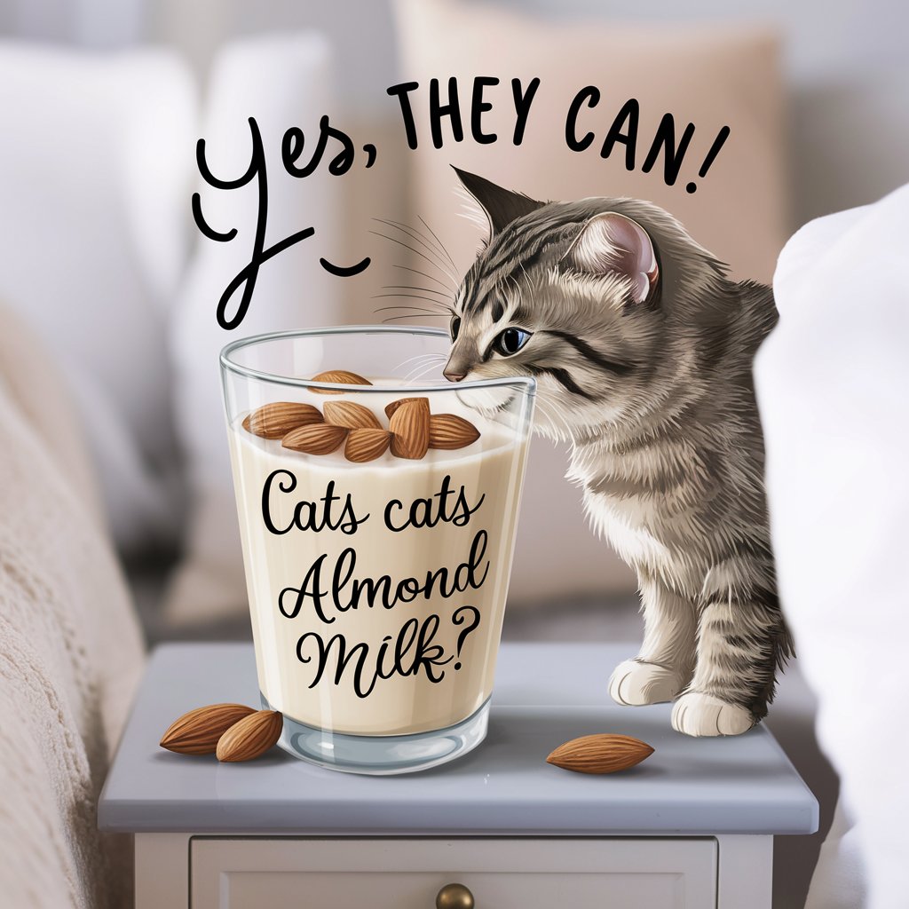 Can Cats Drink Almond Milk?