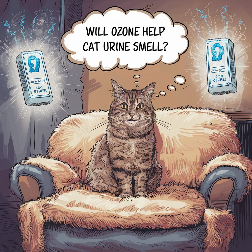 will ozone help cat urine smell?