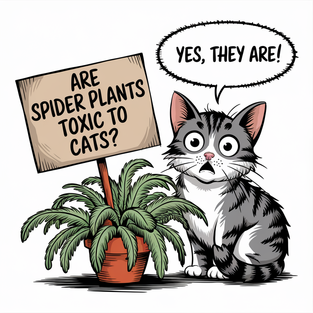 Are Spider Plants Toxic to Cats?