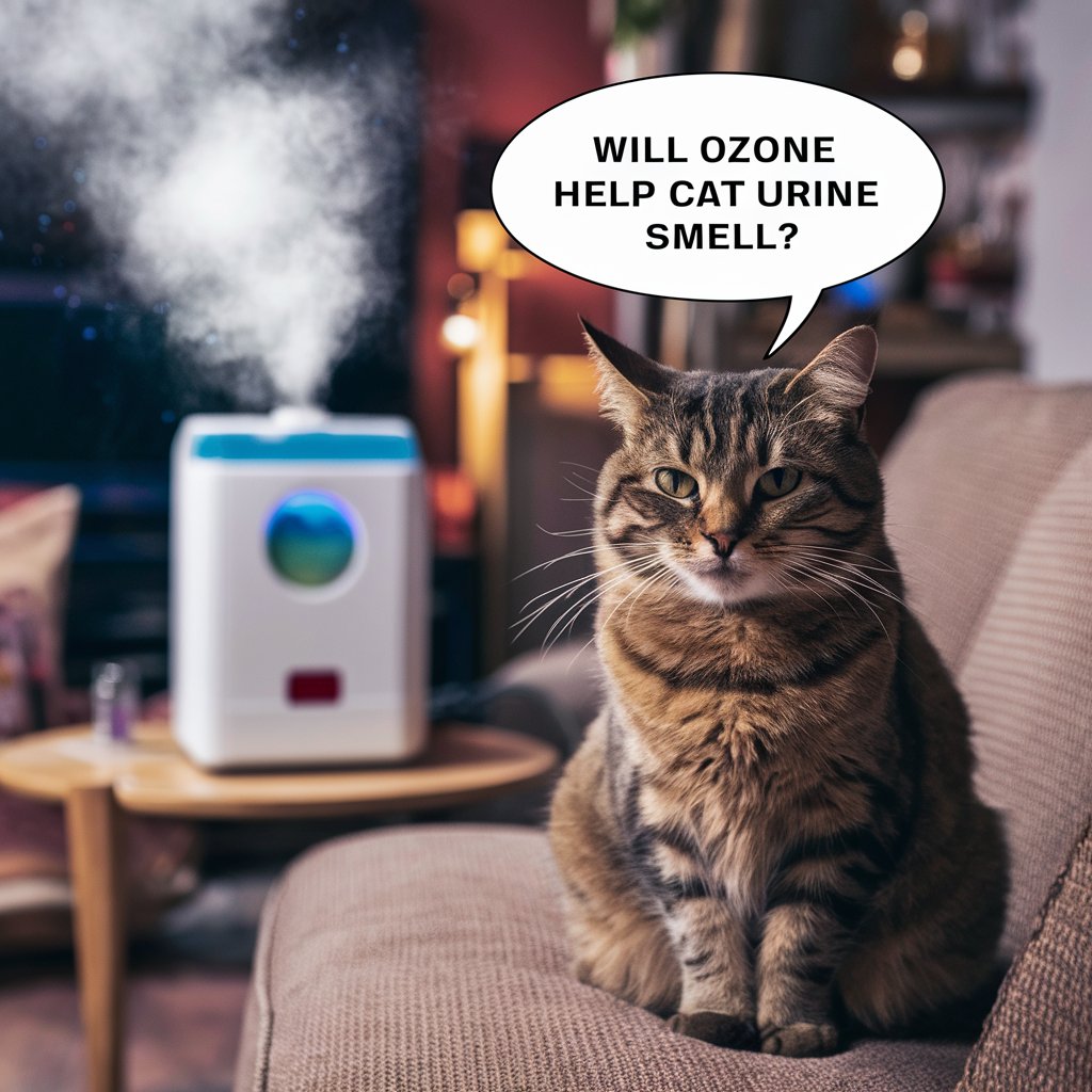 will ozone help cat urine smell?