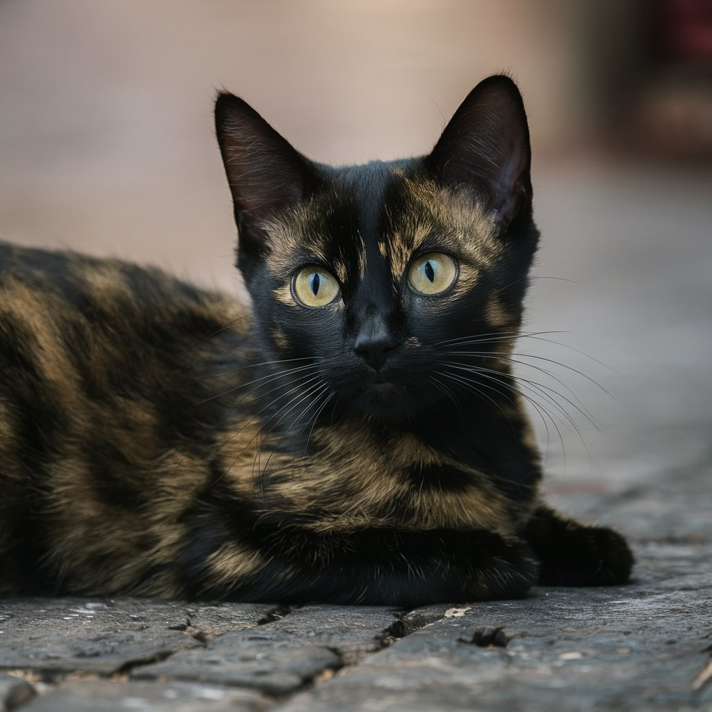 Dilute Tortoiseshell Cat 