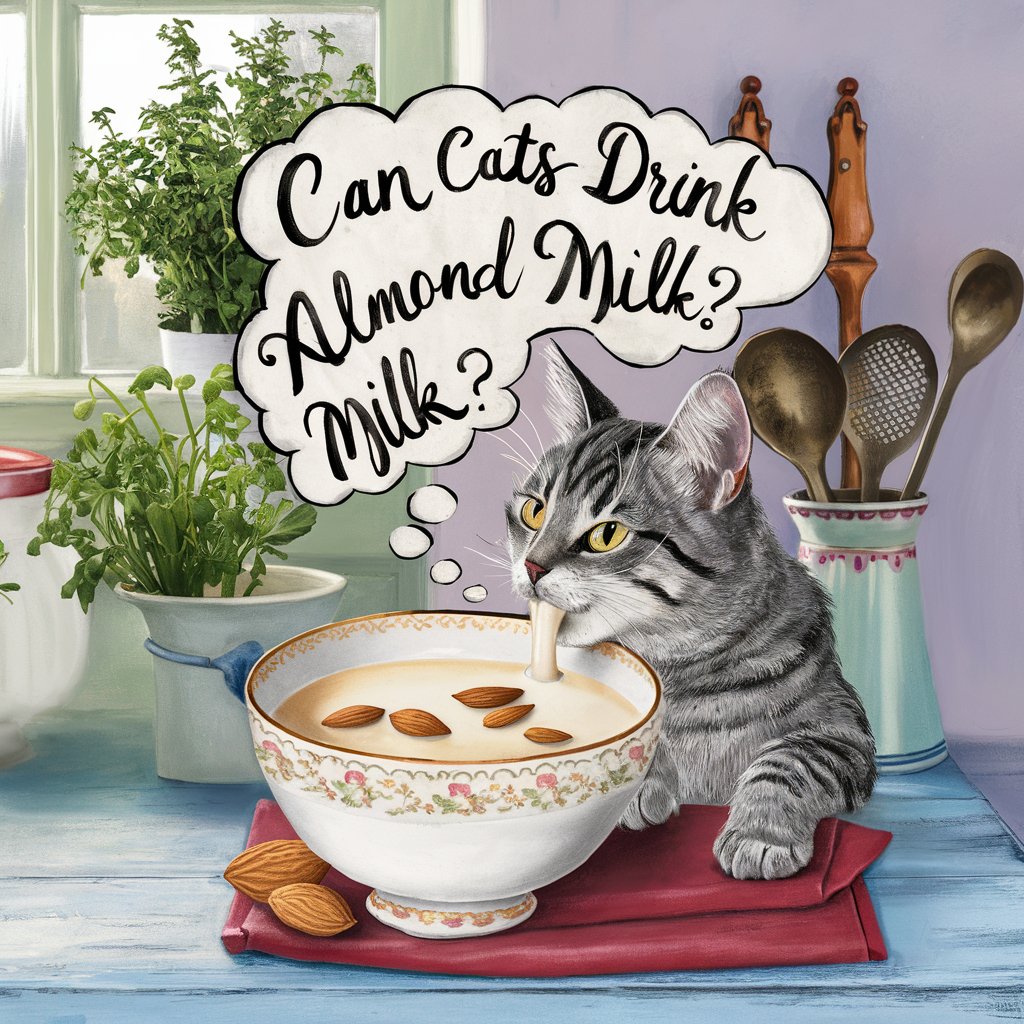 Can Cats Drink Almond Milk?